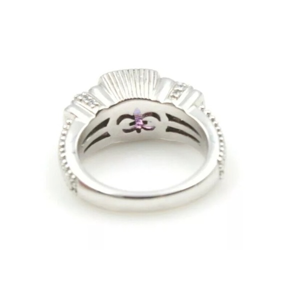 Judith Ripka RARE and HTF Amethyst Ring - Picture 7 of 8